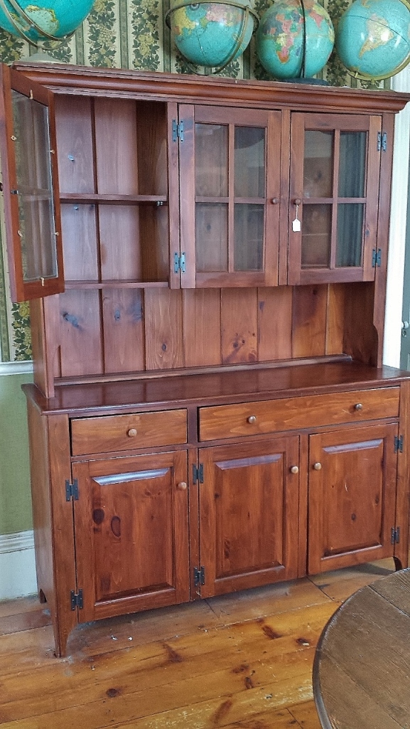 A very useful piece of furniture, this hutch has been with us for 26 years!